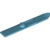 Medium Azure Minifigure, Utensil Ski 6L (Undetermined Type)