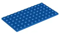 Blue Plate 6 x 12