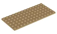 Dark Tan Plate 6 x 14