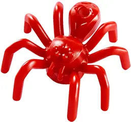 Red Spider with Elongated Abdomen