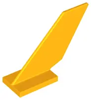 Bright Light Orange Tail Shuttle