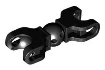 Black Hero Factory Arm with Ball Sockets
