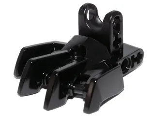 Black Hero Factory Foot with Four Short Claws and Ball Joint Socket