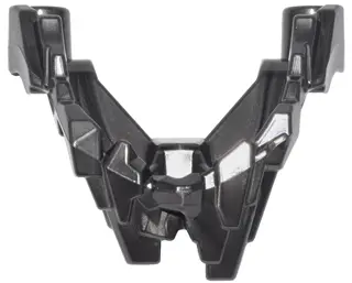 Pearl Dark Gray Bionicle Headpiece Jaw