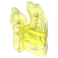 Trans-Neon Green Bionicle Head Connector Block (Toa Okoto)