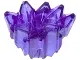 Trans-Purple Bionicle Armor Crystal Cluster