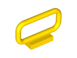 Yellow Bar 1 x 4 x 2