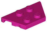 Magenta Wedge, Plate 2 x 4
