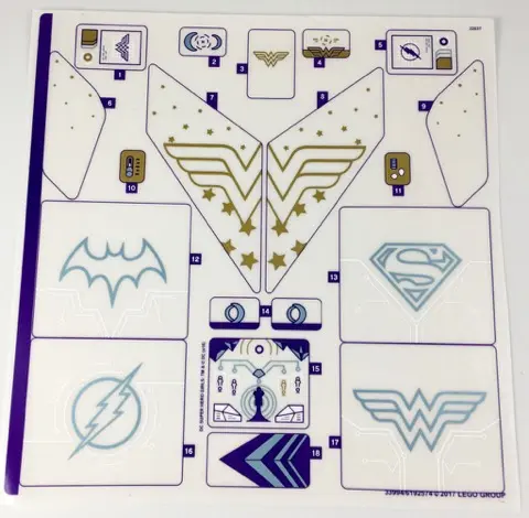 Sticker Sheet for Set 41239, Sheet 1 - (33994/6192574)