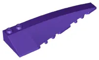 Dark Purple Wedge 10 x 3 Right