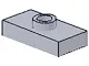 Light Bluish Gray Plate, Modified 1 x 2 with 1 Stud, Jumper (Undetermined Type)