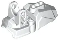 White Hero Factory Foot with Ball Socket