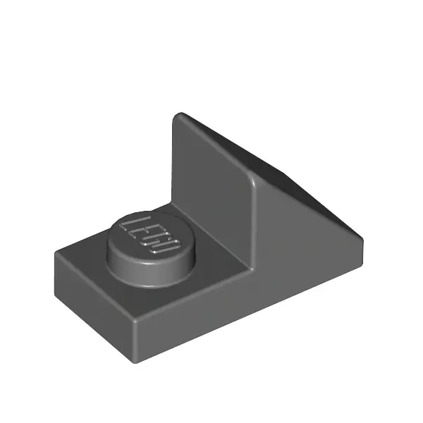 ROOF TILE 1X2 45° W 1/3 PLATE