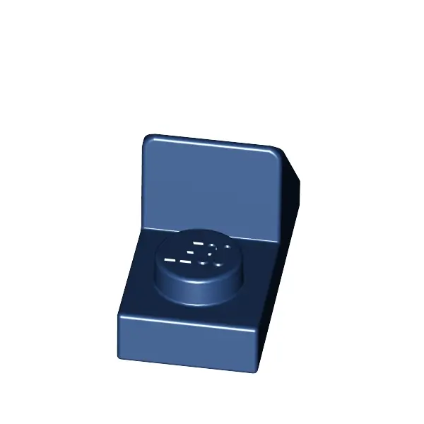 ROOF TILE 1X2 45° W 1/3 PLATE