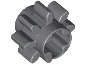 Dark Bluish Gray Technic, Gear 8 Tooth