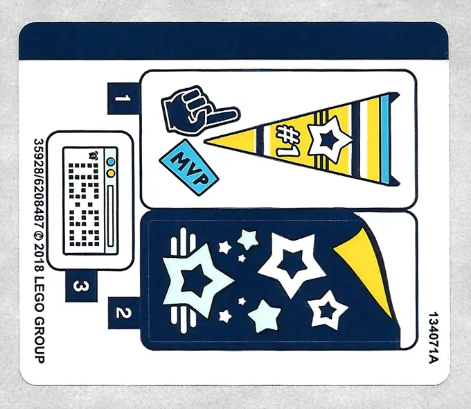 Sticker Sheet for Set 41328 - (35928/6208487)