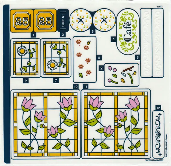 Sheet for Set 42671 - (10113553/6546559)