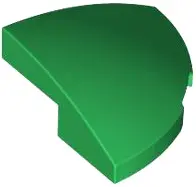 Slope, Curved 2 x 2 x 2/3 Corner Round