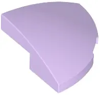 Slope, Curved 2 x 2 x 2/3 Corner Round