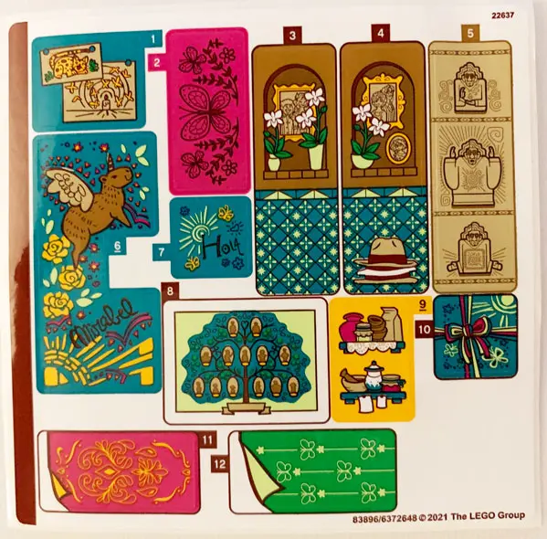 Sticker Sheet for Set 43202 - (83896/6372648)