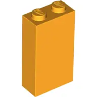 Bright Light Orange Brick 1 x 2 x 3