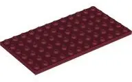 Dark Red Plate 6 x 12
