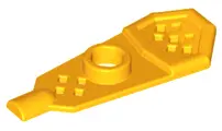 Bright Light Orange Minifigure Footgear Snowshoe - Short Front End