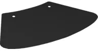 Black Cloth Cloak with 2 Arm Holes, Large Buildable Figures