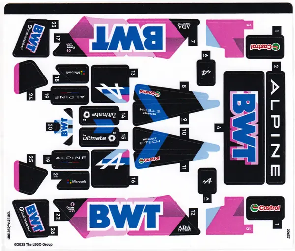 Sticker Sheet for Set 77248 - International Version - (10115314/6581081)