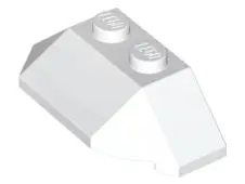 White Wedge 2 x 4 Triple