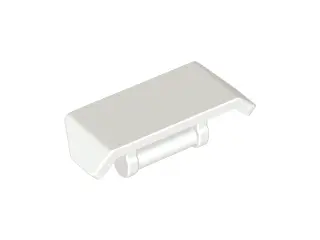 White Vehicle, Spoiler with Bar Handle