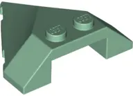Sand Green Wedge 4 x 4 Pointed