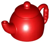 Red Duplo Utensil Teapot