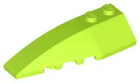 Lime Wedge 6 x 2 Left