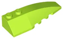 Lime Wedge 6 x 2 Right