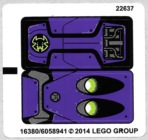 Sticker Sheet for Set 70128 - (16380/6058941)