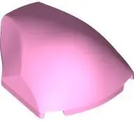 Pink Large Figure Armor, Smooth with 2 x 2 Round Brick Attachment