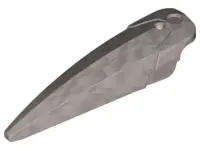Flat Silver Hero Factory Weapon, Claw Wide Curved