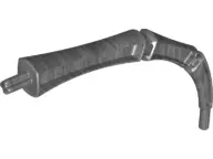 Pearl Dark Gray Appendage Bony Large with Axle (Leg / Rib / Tail)