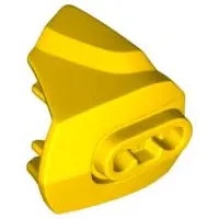 Yellow Hero Factory Armor with Ball Joint Socket - Size 3