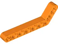 Orange Technic, Liftarm, Modified Bent Thick 1 x 9 (7 - 3)