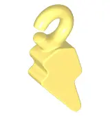 Bright Light Yellow Charm, Lightning Bolt