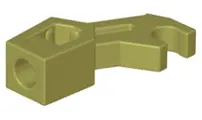 Olive Green Arm Mechanical, Exo-Force / Bionicle, Thick Support