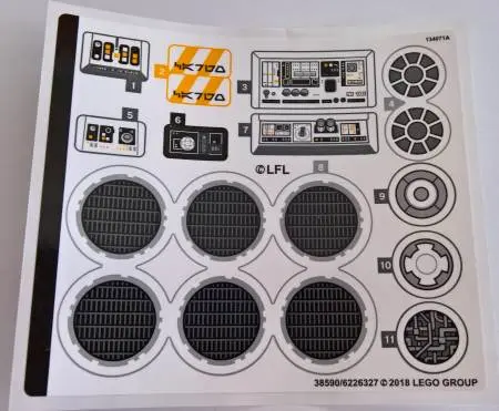 Sticker Sheet for Set 75212 - (38590/6226327)