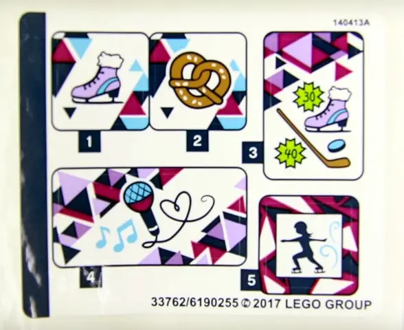 Sticker Sheet for Set 41322 - (33762/6190255)