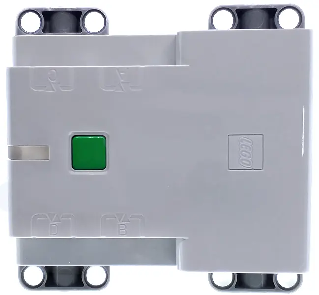 Light Bluish Gray Electric Battery Box Powered Up Bluetooth Hub with Dark Bluish Gray Bottom - Screw