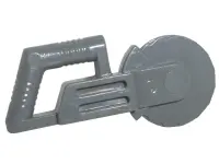 Dark Bluish Gray Minifigure, Utensil Tool Circular Blade Saw