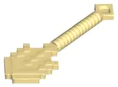 Tan Minifigure, Utensil Shovel Pixelated (Minecraft)
