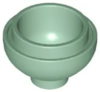 Sand Green Brick, Round 2 x 2 Dome Bottom