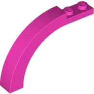 Dark Pink Arch 1 x 6 x 3 1/3 Curved Top